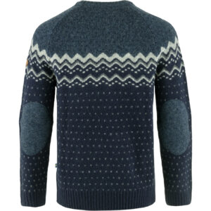 Fjällräven Ãvik Knit Herre Sweater Dark Navy - Mountain Blue XXL